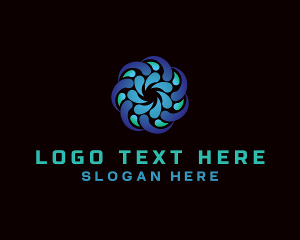 Spiral logo example 1