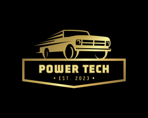 Pickup Car Automotive logo