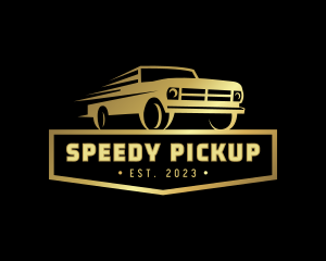 Pickup Car Automotive logo