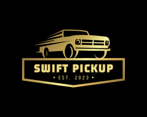 Pickup Car Automotive logo