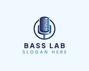 Audio Microphone Studio logo design