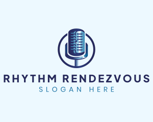 Audio Microphone Studio logo design