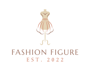 Dress Mannequin Boutique logo design