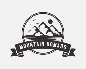 Outdoor Mountain Landscape logo design