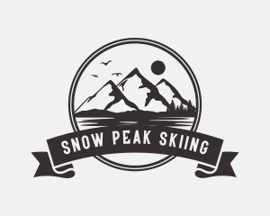 Outdoor Mountain Landscape logo