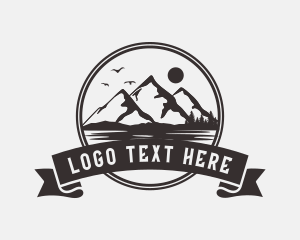 Outdoor Mountain Landscape logo