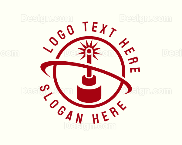 Industrial Machine Laser Logo