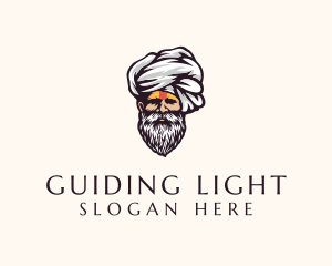 Hindu Sadhu Turban logo design