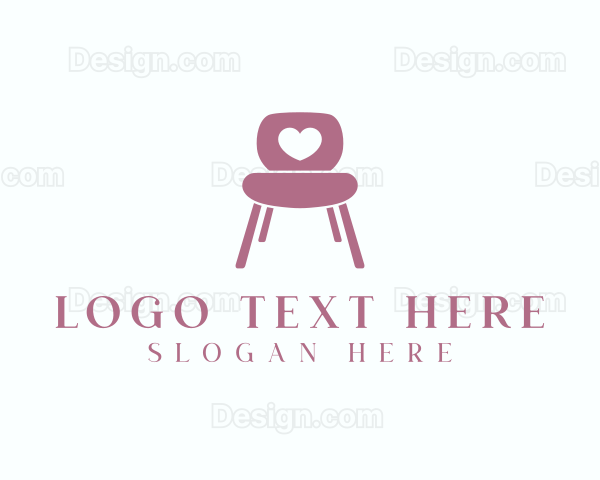 Chair Heart Furniture Logo