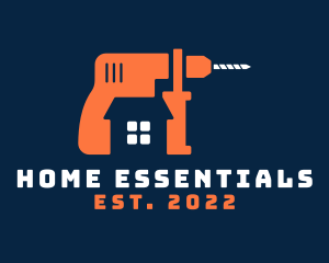 Home Repair Drill logo design