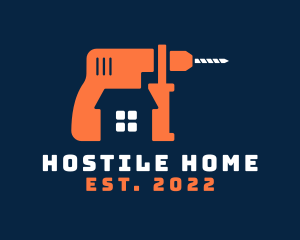 Home Repair Drill logo design