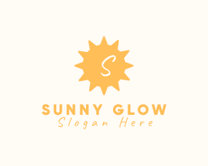 Tropical Sun Solar Sunlight  logo design