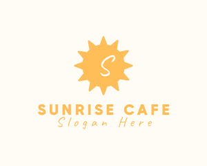 Tropical Sun Solar Sunlight  logo design