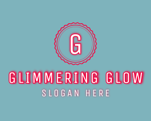 Glowing Clean Patisserie Stamp logo design