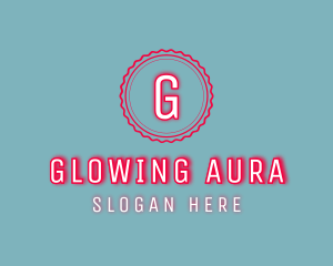 Glowing Clean Patisserie Stamp logo design