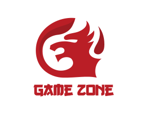 Red Dragon Head logo