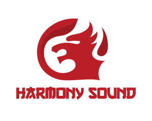 Red Dragon Head logo