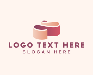 Isometric Fashion Ribbon logo