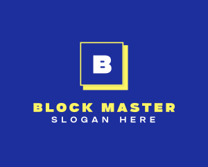 Square Toy Block logo design