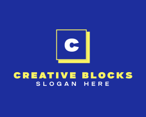 Square Toy Block logo design