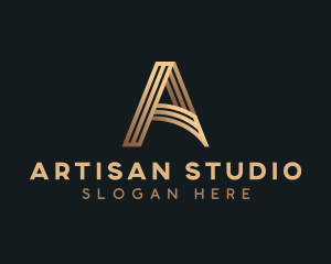 Creative Studio Letter A logo design