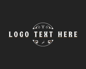 Barbershop Stylist Salon logo