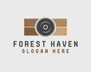 Circular Wood Saw logo design