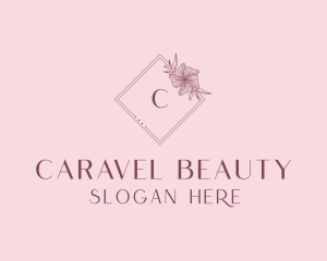 Elegant Floral Boutique logo design