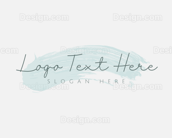 Beauty Cursive Signature Logo