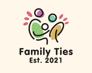 Family Parenthood Care  logo design