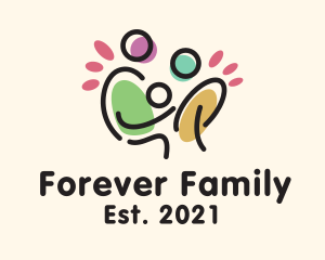 Family Parenthood Care  logo design