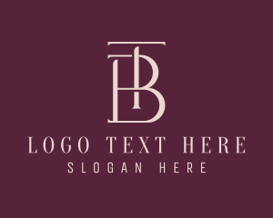 Modern Stylish Company Letter TB logo