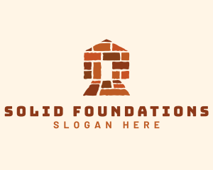 Brick Floor Build logo design