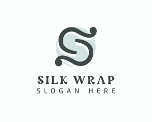 Tailor Ribbon Letter S logo design