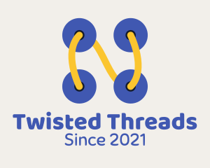 Button Thread Seamstress logo design