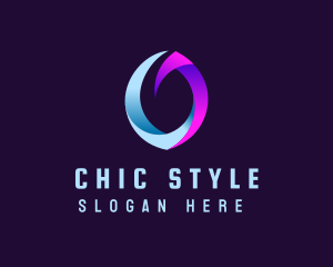 Stylish Letter O  logo