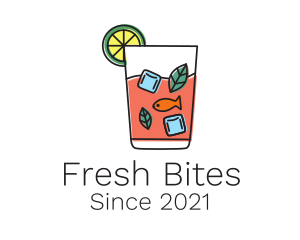 Summer Fresh Juice  logo design