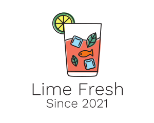 Summer Fresh Juice  logo design