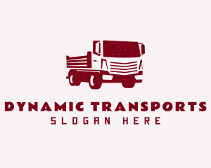 Red Truck Forwarding logo design