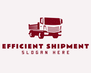 Red Truck Forwarding logo design