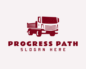 Red Truck Forwarding logo design