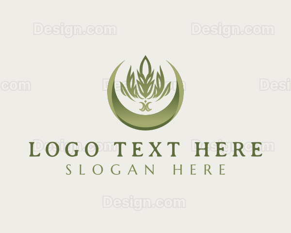 Organic Marijuana Cannabis Logo