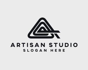 Creative Studio Letter A logo design