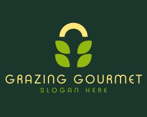 Sunset Leaf Gourmet logo design