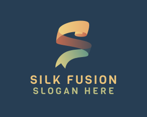 Ribbon Letter S logo