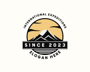 Outdoor Mountain Expedition logo design