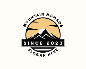 Outdoor Mountain Expedition logo design