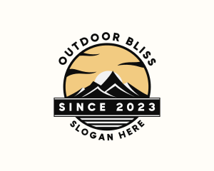 Outdoor Mountain Expedition logo design