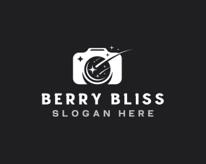 Camera Shooting Star Photography logo design