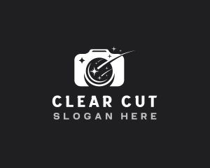 Camera Shooting Star Photography logo design